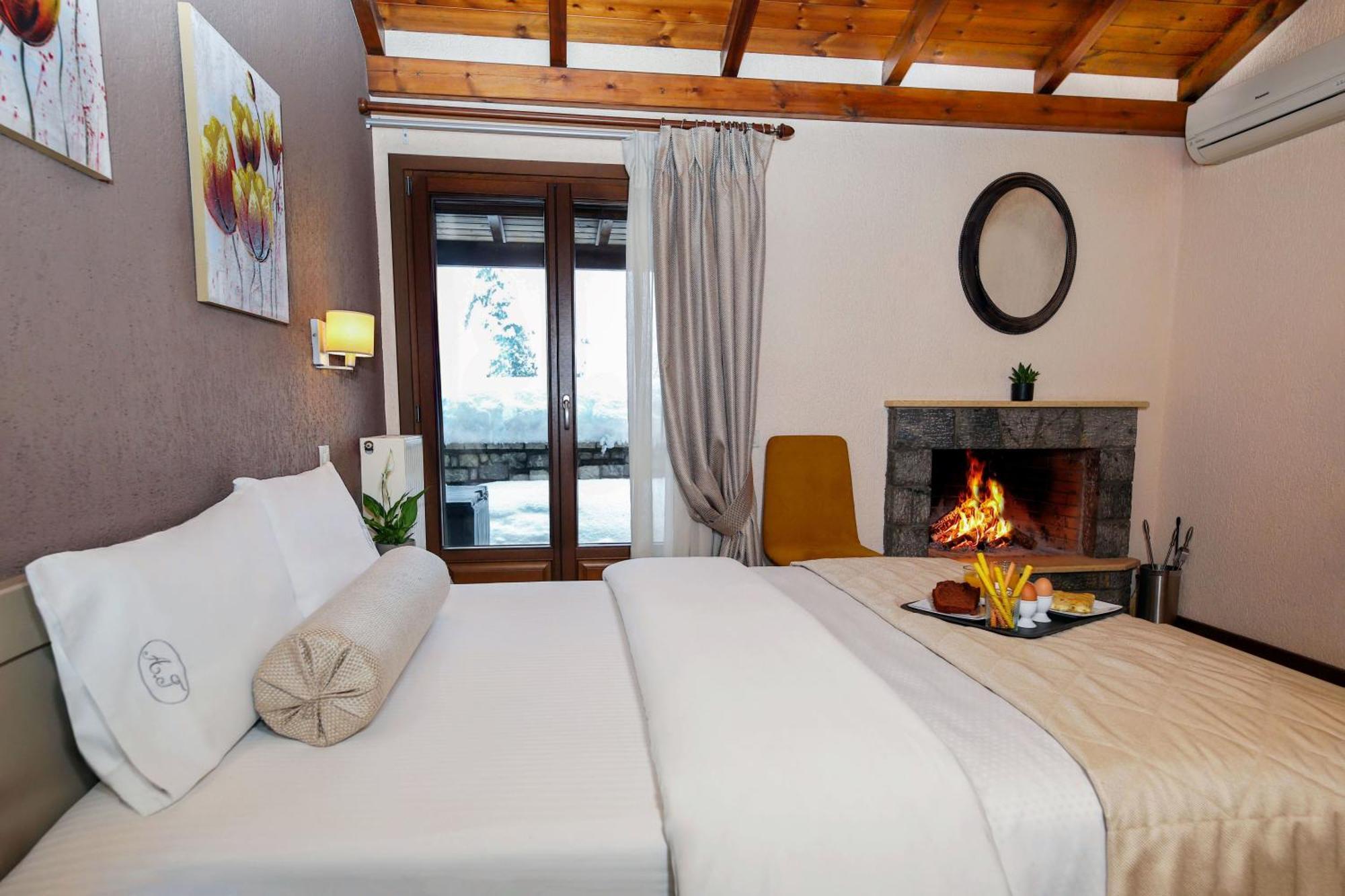 Asimina Guesthouse, Eptalofos Parnassos Ngoại thất bức ảnh